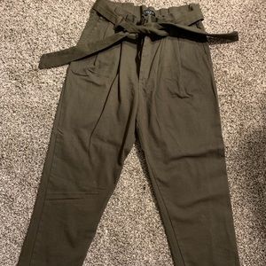Army green dress pants
